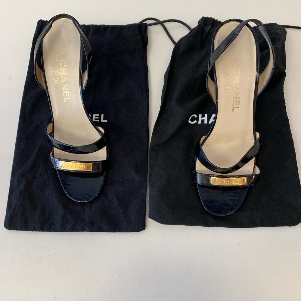 Vintage Chanel Strappy Sandals